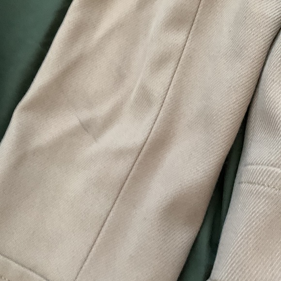 🆕 new J Crew camel tan blazer jacket cropped women’s size 6 slight defect - Picture 4 of 6